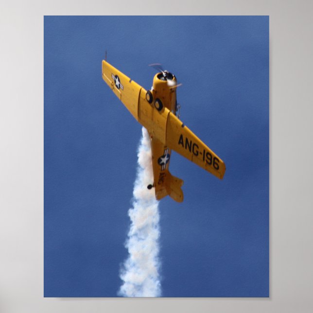 Krig Flygplan Poster (Framsidan)