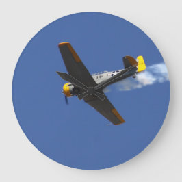 Krig Flygplan Stor Klocka