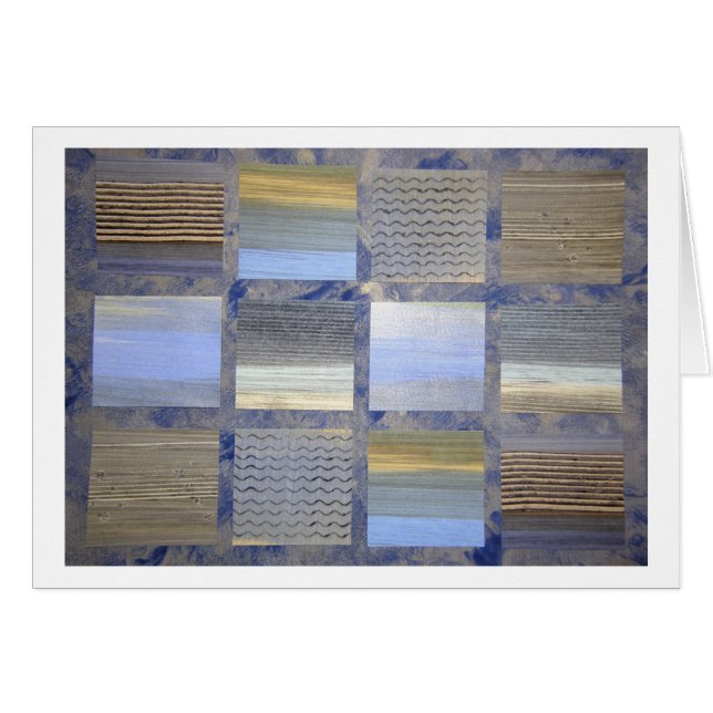 Krig för danandevågar inte hälsningskort (Framsidan Horizontal)