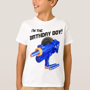 Krig för pil för födelsedagpojkeparty skummar t shirt