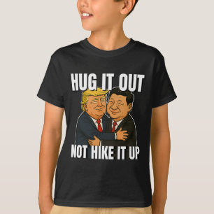 Krig Funny Trump Hugger Xi Jinping Trump Ta T Shirt