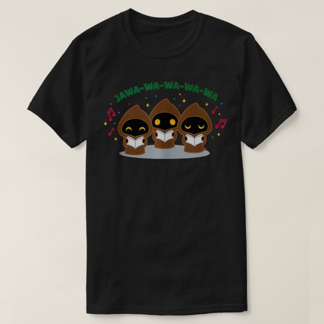 Krig Helgdag Jawa-julol Cute JawaWaWaWaWaWa T Shirt (Design framsida)