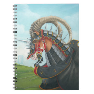 Krig Horse Anteckningsbok