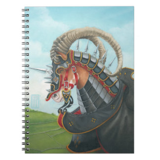 Krig Horse Anteckningsbok