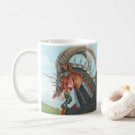 Krig Horse Kaffemugg