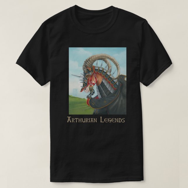 Krig Horse T Shirt (Design framsida)