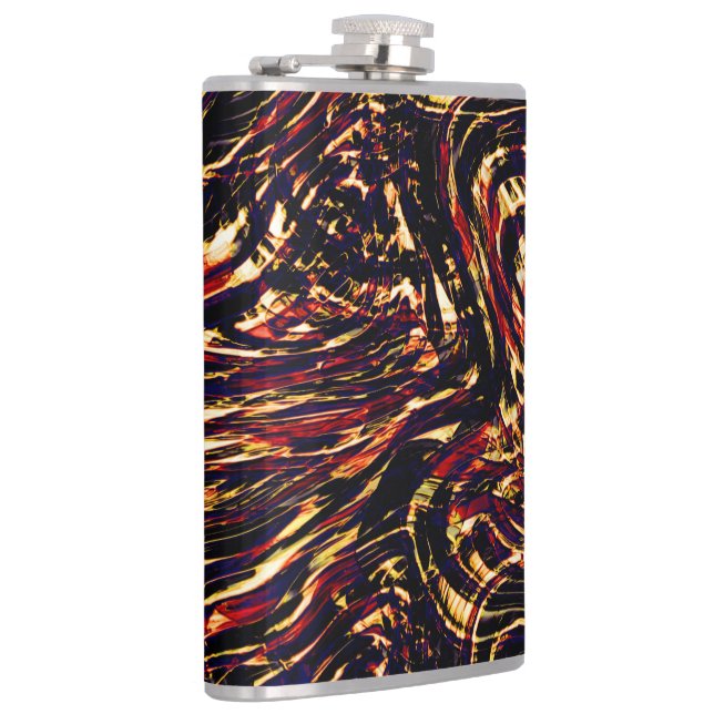 Krig i golden rosett band mot rött, i mörk fickplunta (Höger)