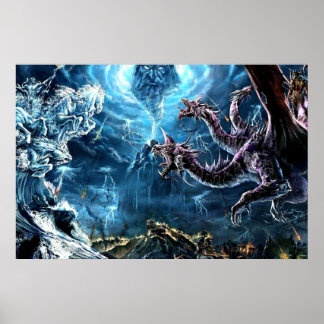 Krig i Immortaler Poster