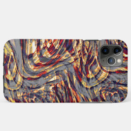 Krig i orange rosett band mot rött, över grått-fon