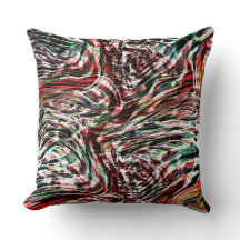 Krig i rött rosett band mot cyan