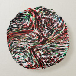 Krig i rött rosett band mot cyan rund kudde