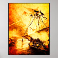 Krig i World Tripod - Martian Invasion Poster