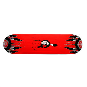 Krig målar skateboarden old school skateboard bräda 18 cm