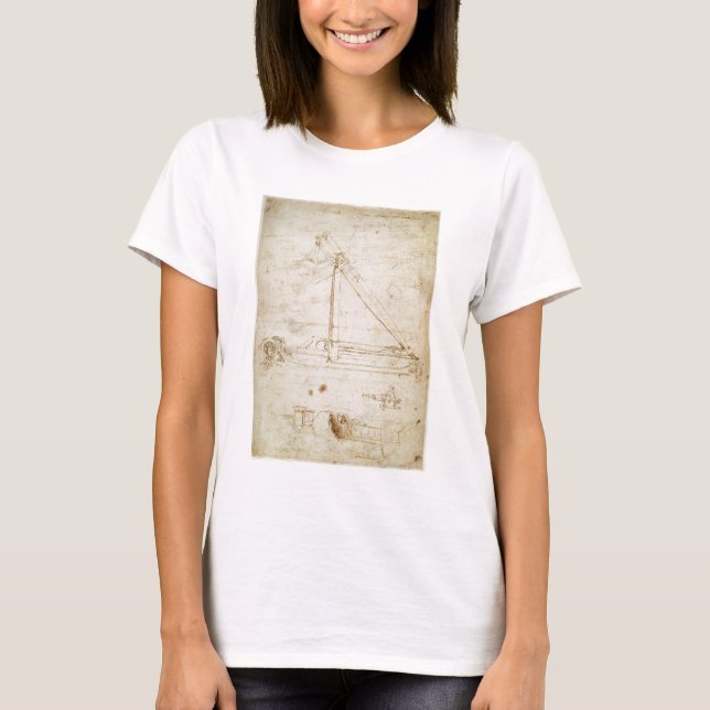 Krig maskin (pappra blyertspenna) t shirt (Framsida)
