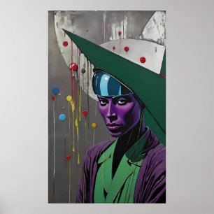 Krig Nurse bortser från död och död Poster