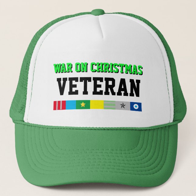 KRIG OM CHRISTMAS VETERAN Gift Keps (Framsida)