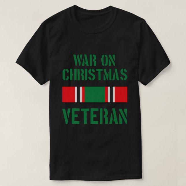 Krig om julveteran t shirt (Design framsida)