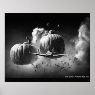 Krig på Pumpkin Spice Poster
