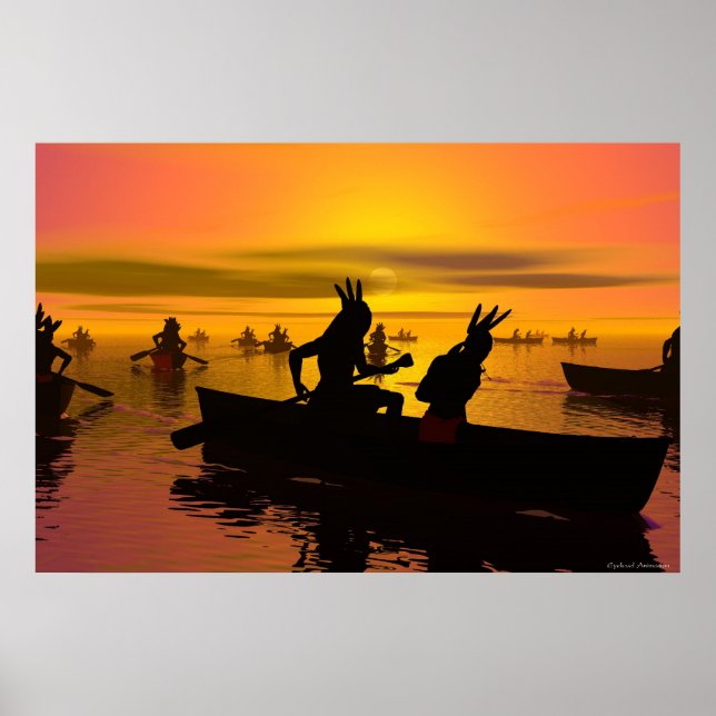 Krig Party Poster (Framsidan)