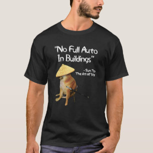Krig PM No Fullt Auto Samurai Doge T Shirt