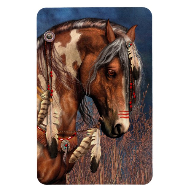 Krig Pony Premium Flexi Magnet (Vertikal)