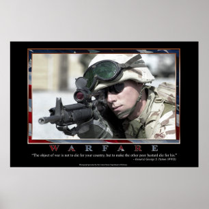 Krig Poster