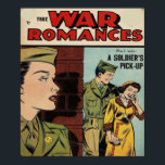 Krig Romantics Tecknad Bok Poster<br><div class="desc">poster i vintage Romantik Tecknad Bok är en perfekt för hemdekanter och alla hjärtans dag.</div>