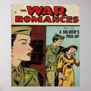 Krig Romantics Tecknad Bok Poster