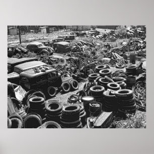 KRIG SKRAP YARD 1942 POSTER