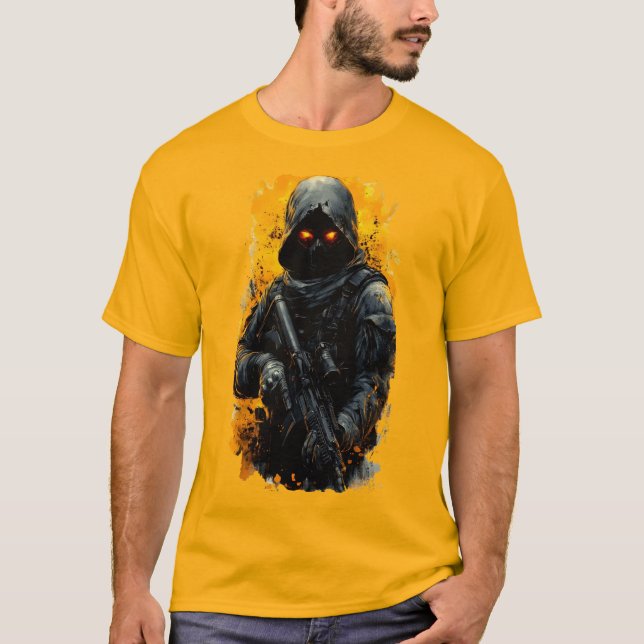 Krig Soldier T-Shirt (Framsida)