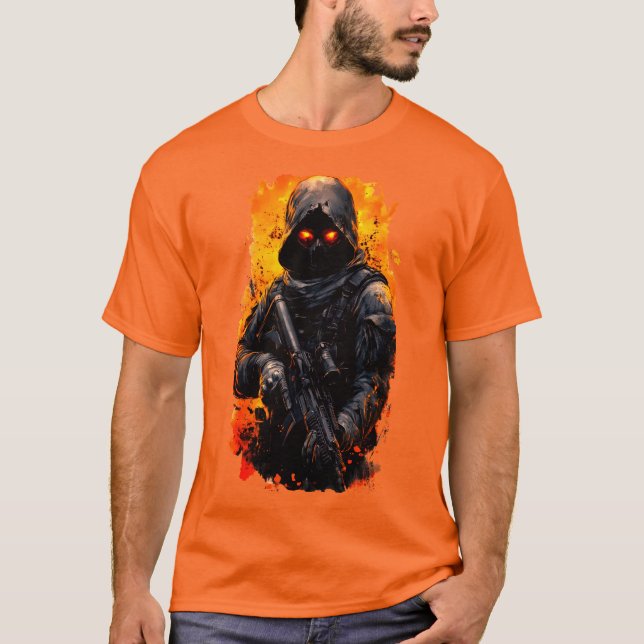 Krig Soldier T-Shirt (Framsida)