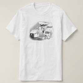 Krig spelar allmänna den grafiska t shirt