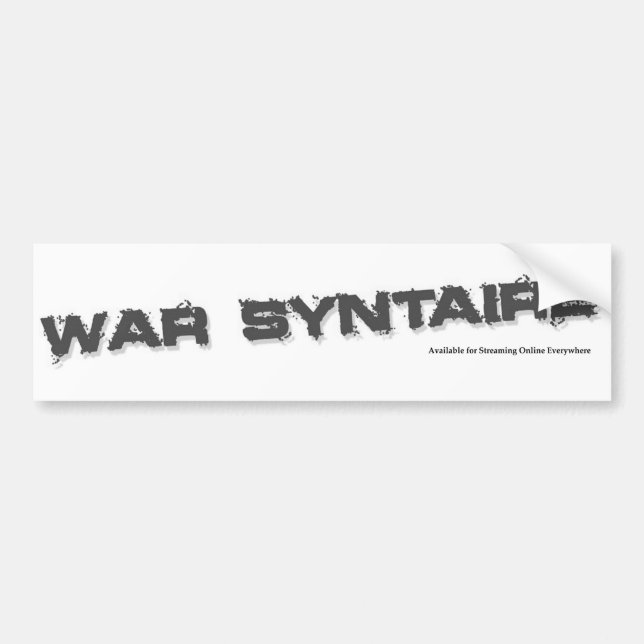 Krig Syntaire Bildekal (Framsidan)