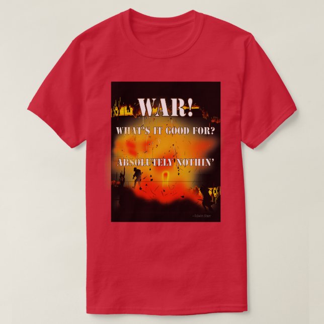 KRIG T SHIRT (Design framsida)