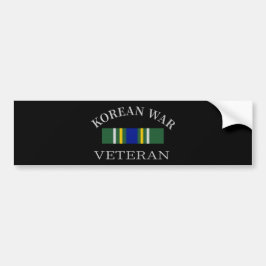 Krig veteran Bumper Sticker Bildekal