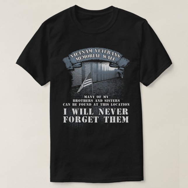 Krig-veteranernas minnesstund för konstdesign i Vi T Shirt (Design framsida)