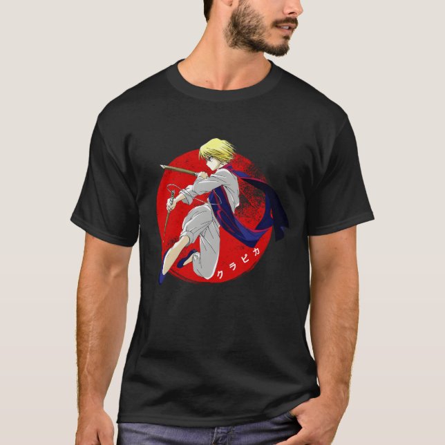 Krigar Action Hopp Röd Sol T Shirt (Framsida)