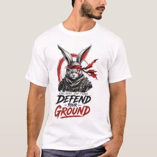 Krigar Kanin Grafisk T-Shirt Ilsken Streetwear