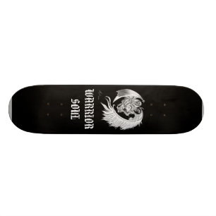 KRIGAR SJÄL OLD SCHOOL SKATEBOARD BRÄDA 21,6 CM