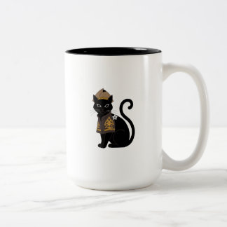 Krigar Svart Katt Kaffe Mugg