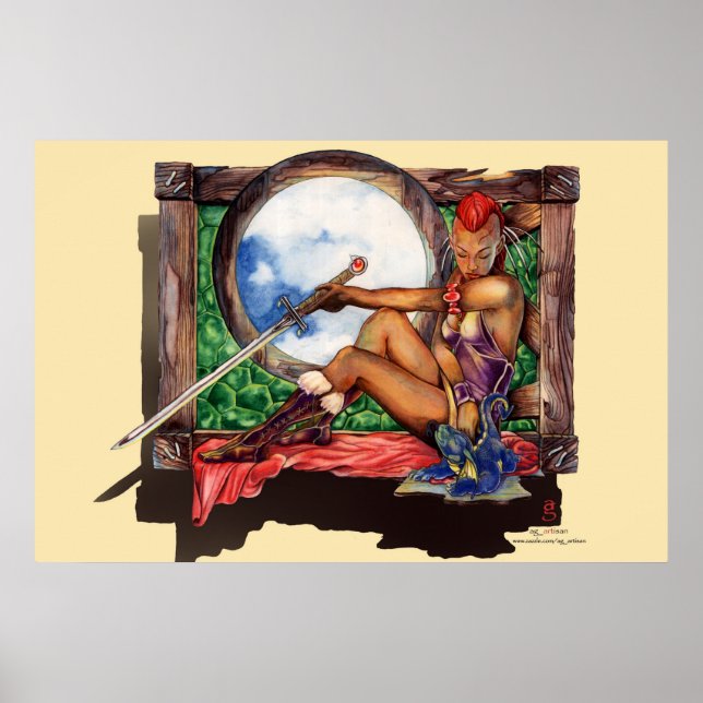 krigare01poster34.5by23 poster (Framsidan)