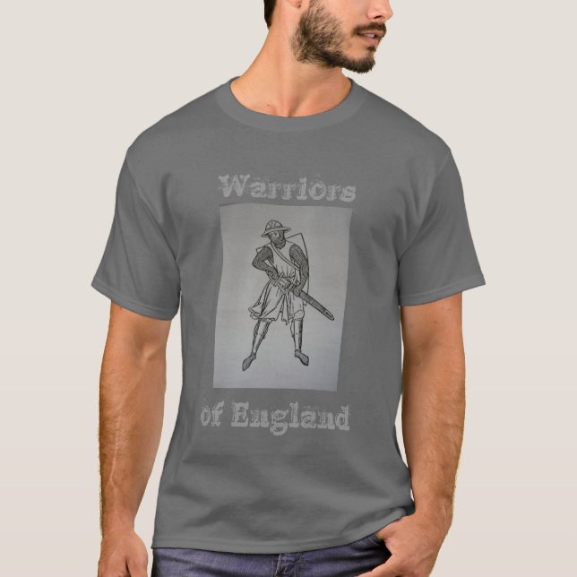 Krigare av England T-shirt (Framsida)
