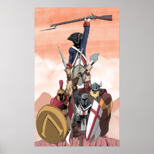 Krigare av väster poster