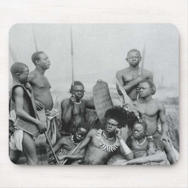 Krigare Belgian Congo, 1894 Musmatta (Framsidan)