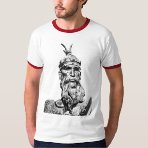 Krigare för Skenderbeu Skenderbeg T-tröjaalban Tee Shirt