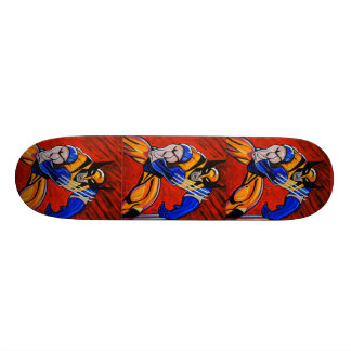 KRIGARE MINI SKATEBOARD BRÄDA 18,7 CM