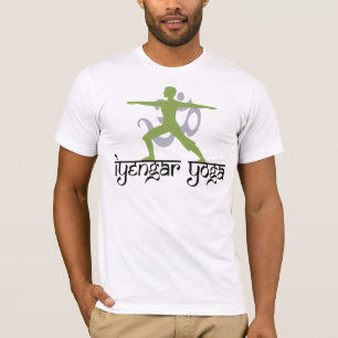 Krigare poserar den Iyengar YogaT-tröja Tröja
