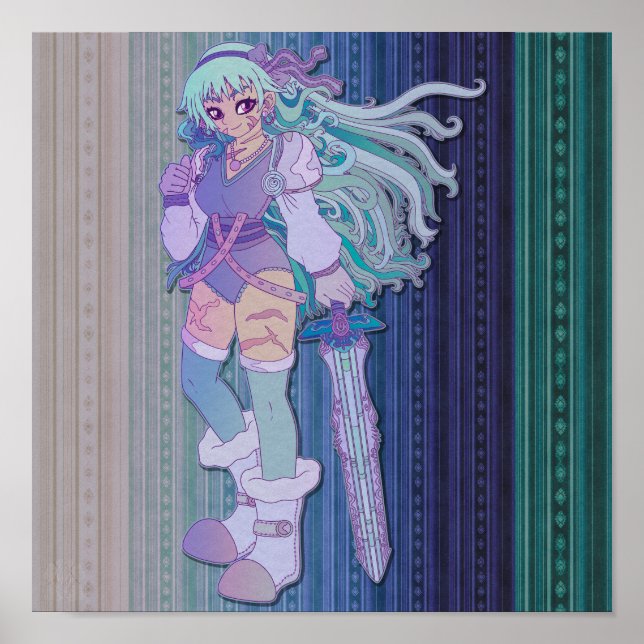 Krigare Poster (Framsidan)