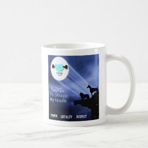 Krigare signalerar muggen kaffemugg