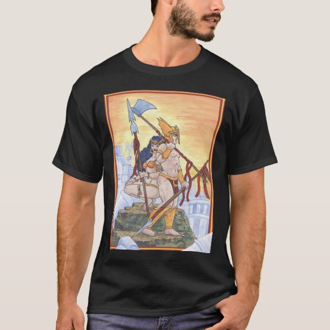 Krigare Tee Shirt (Framsida)